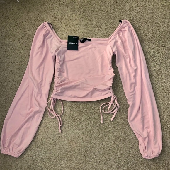 Forever 21 Tops - NWT FOREVER 21 Pink Off the Shoulder Top